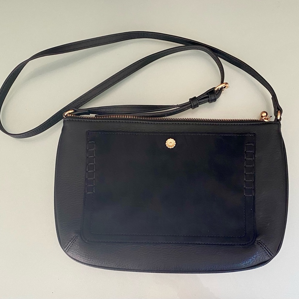 lauren conrad crossbody Leather Black